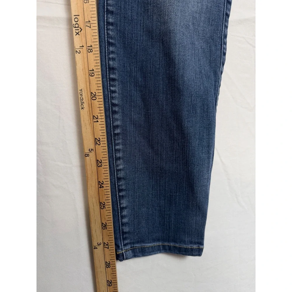 Torrid Premium Jeggings‎ Jeans Women's 16R Blue Distressed High Rise Denim